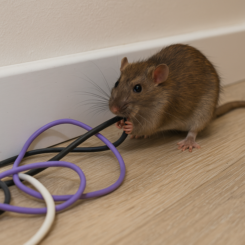rats-mange-cable-électrique
